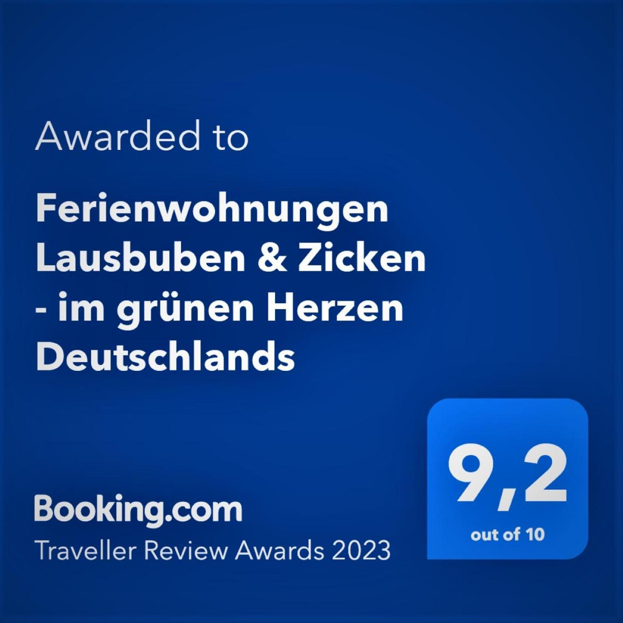 Ferienwohnungen Lausbuben & Zicken - Im Gruenen Herzen Deutschlands Herleshausen Exteriér fotografie